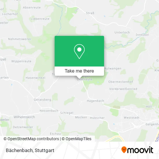 Карта Bächenbach
