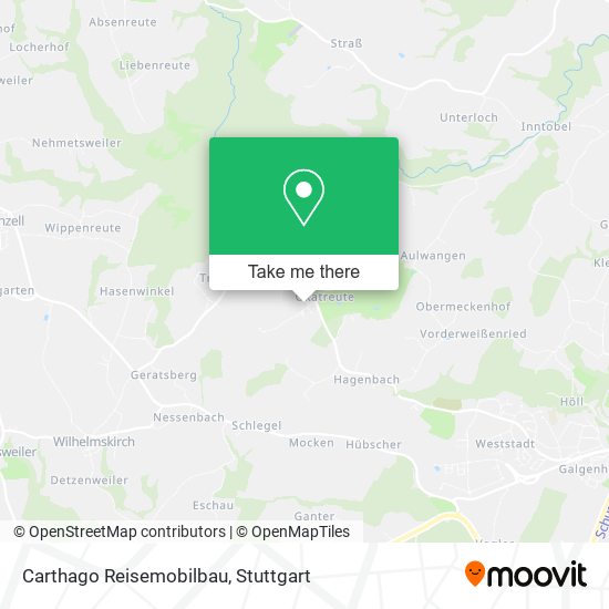 Carthago Reisemobilbau map
