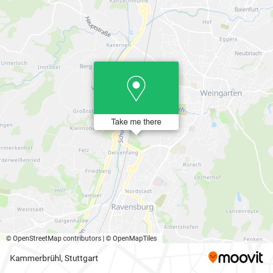 Kammerbrühl map