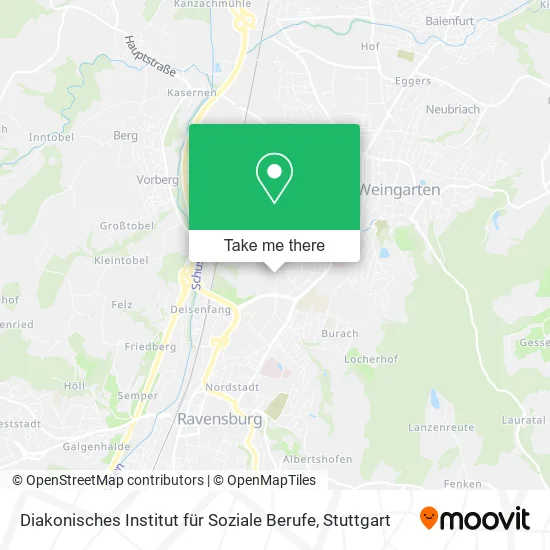 Карта Diakonisches Institut für Soziale Berufe