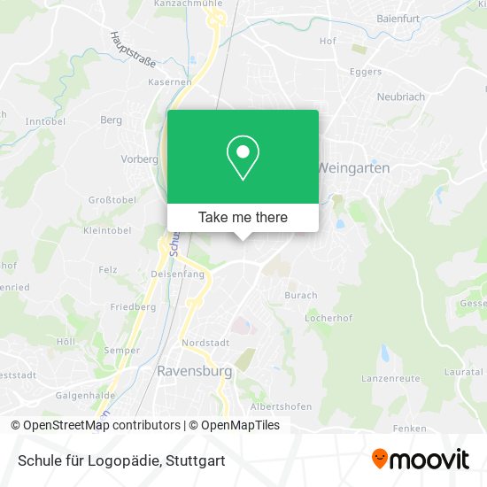 Schule für Logopädie map