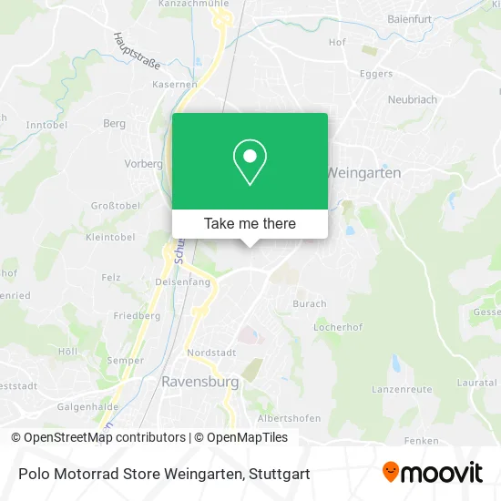 Карта Polo Motorrad Store Weingarten