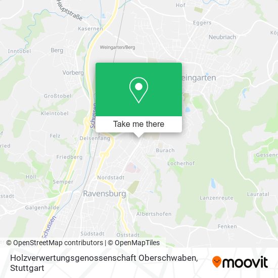 Holzverwertungsgenossenschaft Oberschwaben map