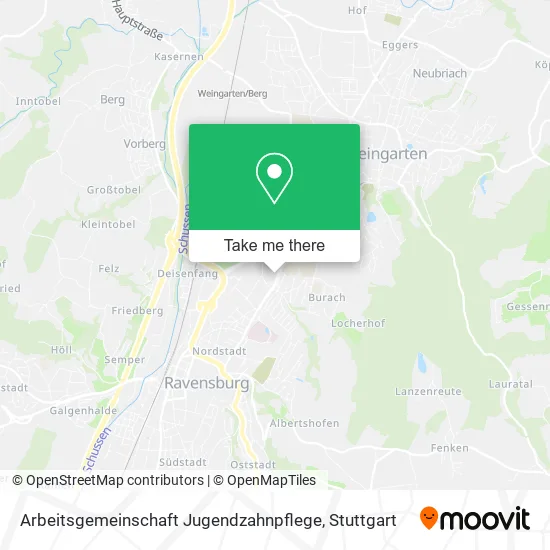 Карта Arbeitsgemeinschaft Jugendzahnpflege