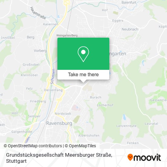 Grundstücksgesellschaft Meersburger Straße map