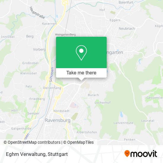 Eghm Verwaltung map