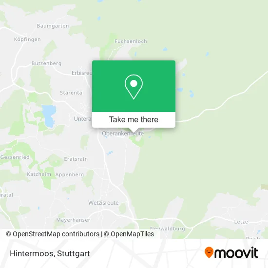 Карта Hintermoos