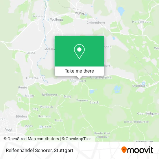 Карта Reifenhandel Schorer