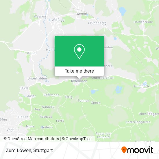 Карта Zum Löwen