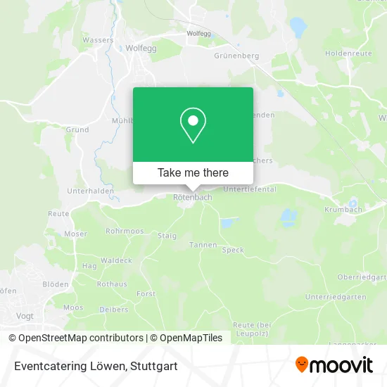 Карта Eventcatering Löwen