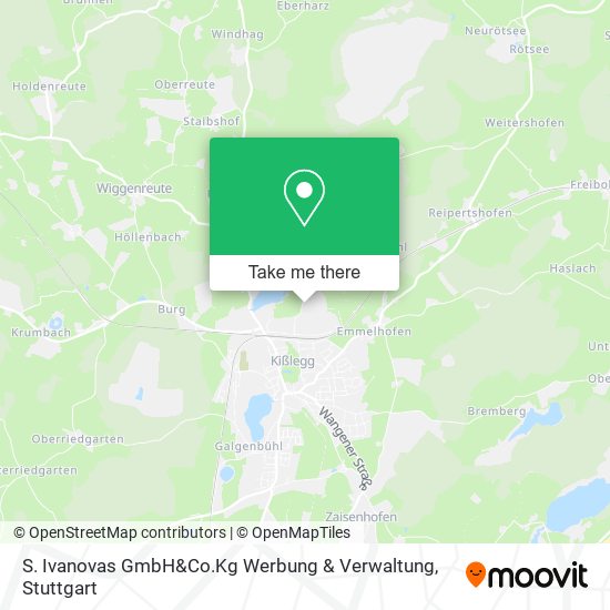 S. Ivanovas GmbH&Co.Kg Werbung & Verwaltung map