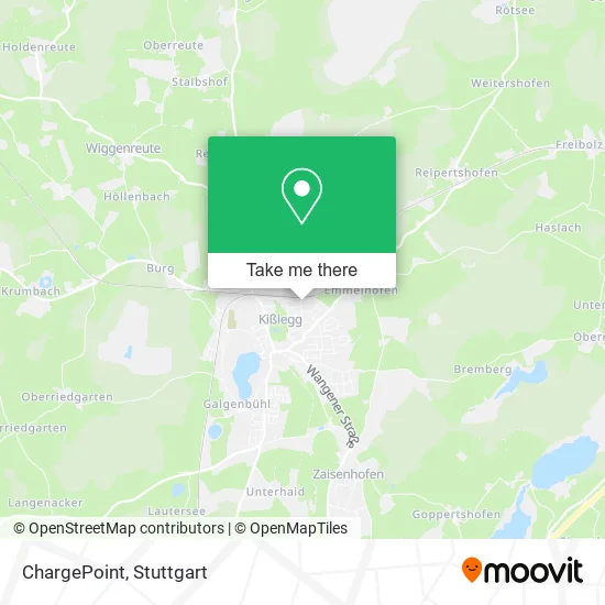 Карта ChargePoint