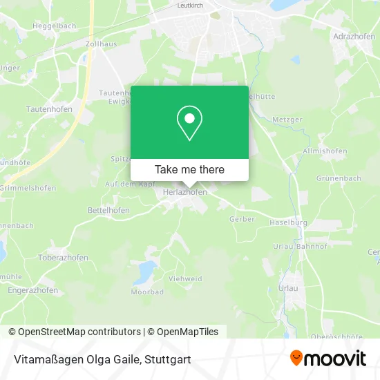Карта Vitamaßagen Olga Gaile