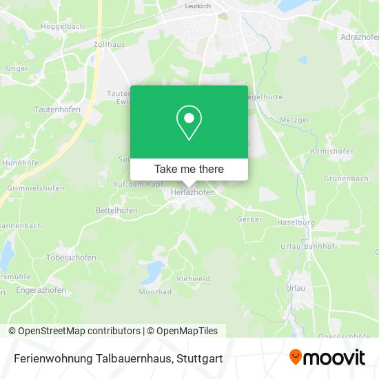 Карта Ferienwohnung Talbauernhaus