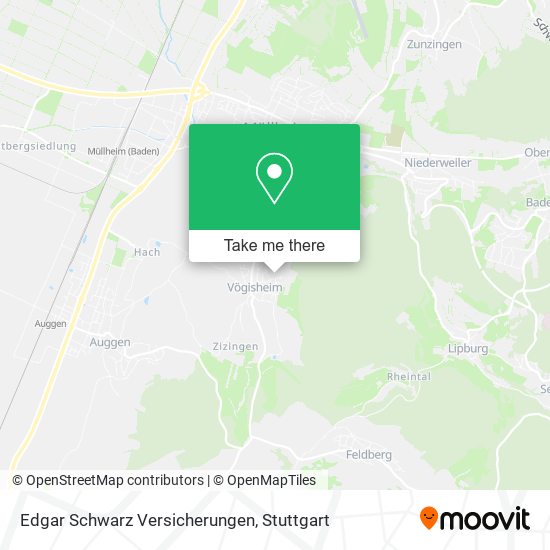 Edgar Schwarz Versicherungen map
