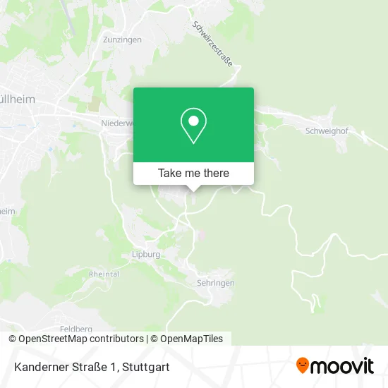 Карта Kanderner Straße 1