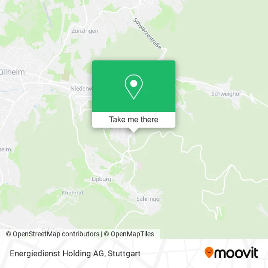 Карта Energiedienst Holding AG