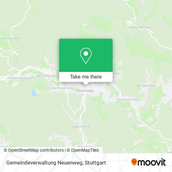 Gemeindeverwaltung Neuenweg map