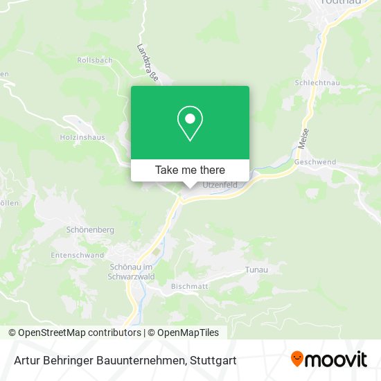 Artur Behringer Bauunternehmen map