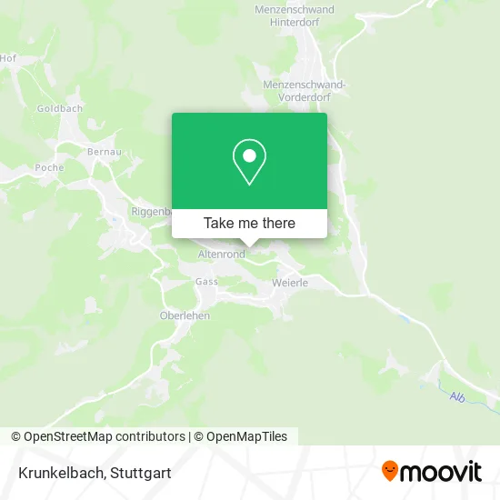 Карта Krunkelbach