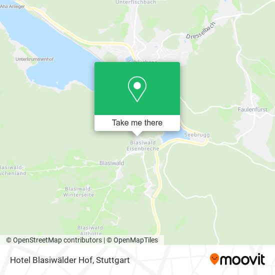 Hotel Blasiwälder Hof map