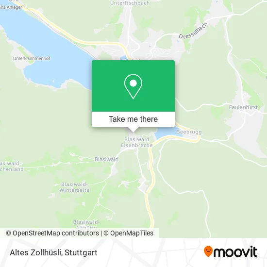 Карта Altes Zollhüsli