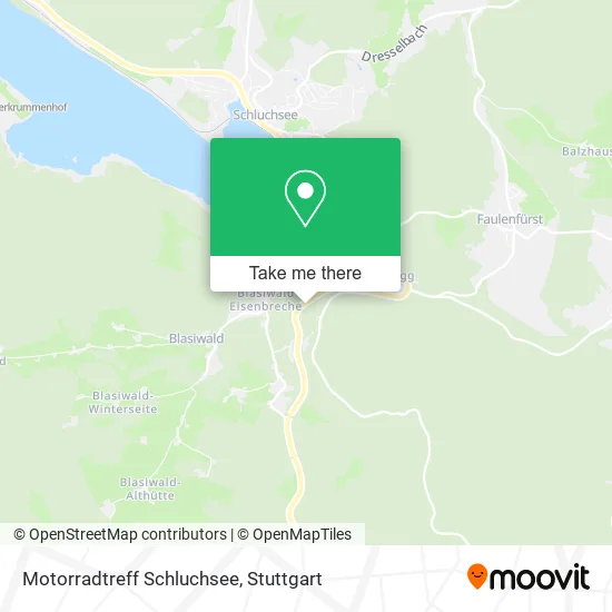 Карта Motorradtreff Schluchsee