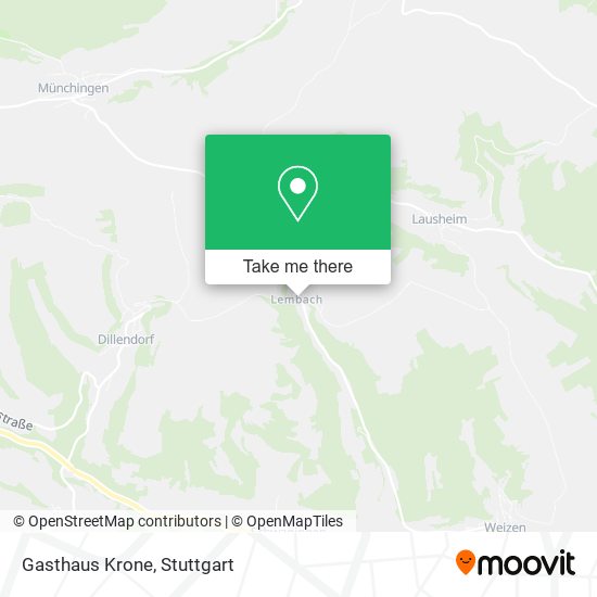 Gasthaus Krone map