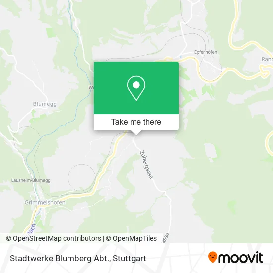 Карта Stadtwerke Blumberg Abt.
