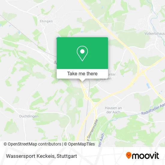 Карта Wassersport Keckeis