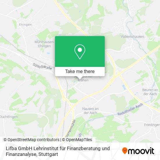 Lifba GmbH Lehrinstitut für Finanzberatung und Finanzanalyse map