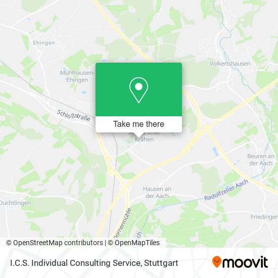 I.C.S. Individual Consulting Service map