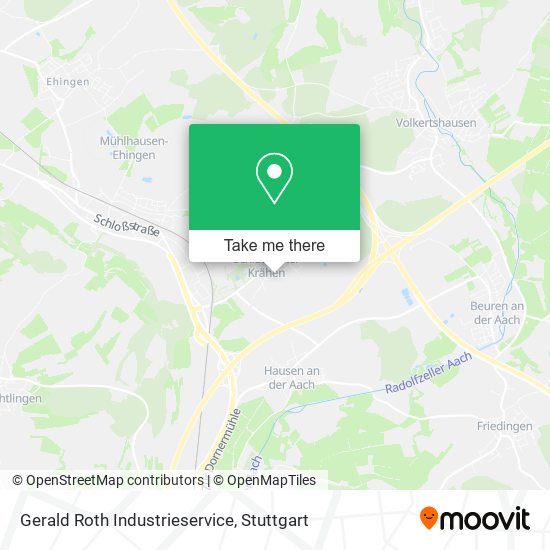 Gerald Roth Industrieservice map