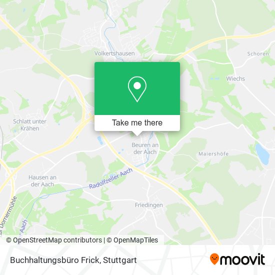 Buchhaltungsbüro Frick map