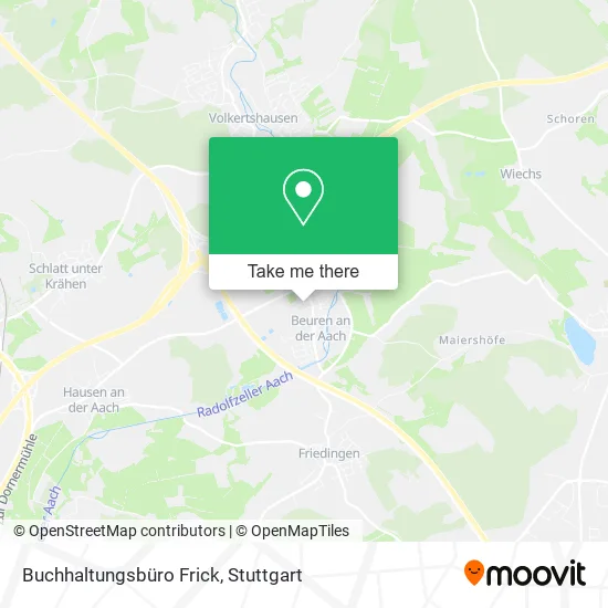 Карта Buchhaltungsbüro Frick