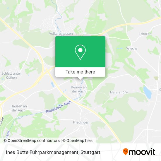 Ines Butte Fuhrparkmanagement map