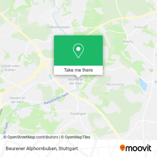 Карта Beurener Alphornbuben