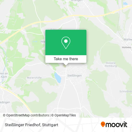 Карта Steißlinger Friedhof