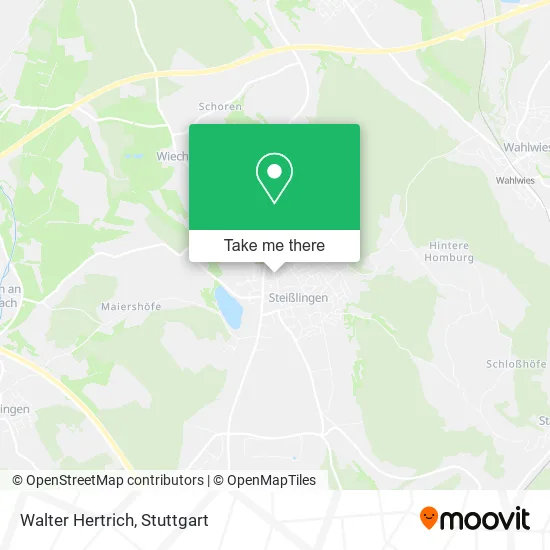 Карта Walter Hertrich