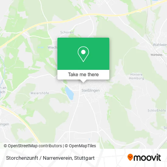 Карта Storchenzunft / Narrenverein