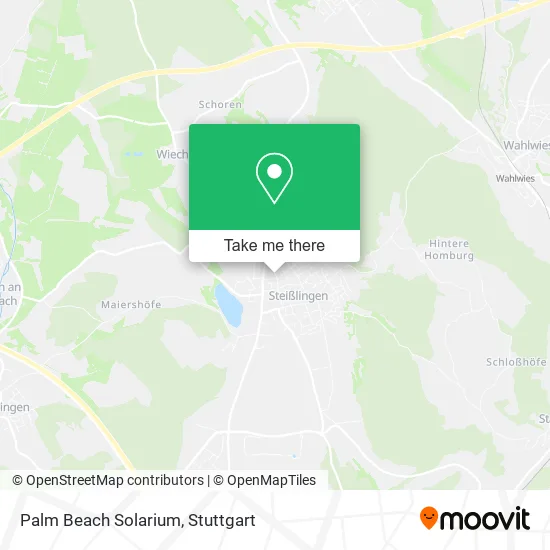 Карта Palm Beach Solarium