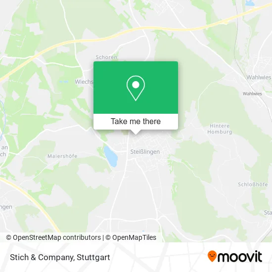 Карта Stich & Company