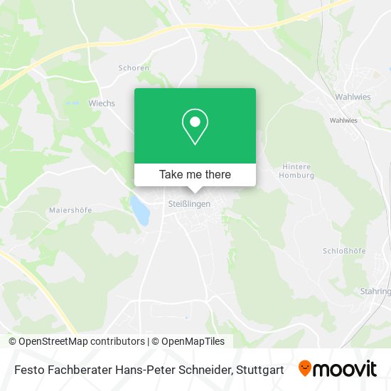 Festo Fachberater Hans-Peter Schneider map
