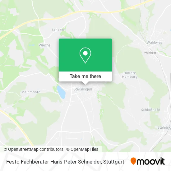 Карта Festo Fachberater Hans-Peter Schneider