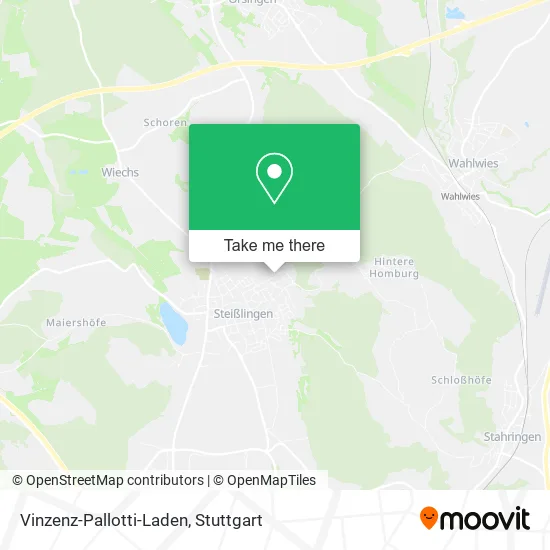 Карта Vinzenz-Pallotti-Laden