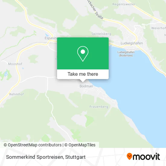 Карта Sommerkind Sportreisen