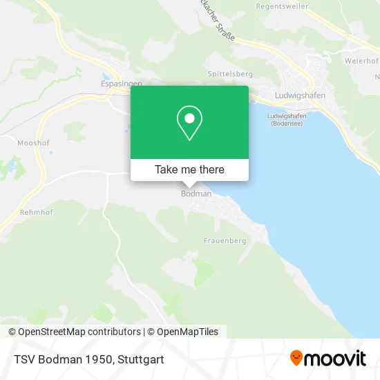 Карта TSV Bodman 1950