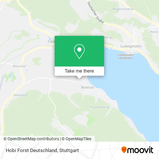 Карта Hobi Forst Deutschland