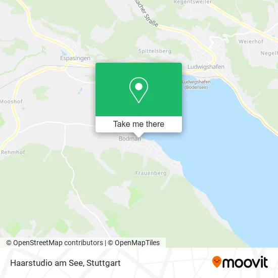 Haarstudio am See map