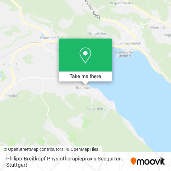 Карта Philipp Breitkopf Physiotherapiepraxis Seegarten